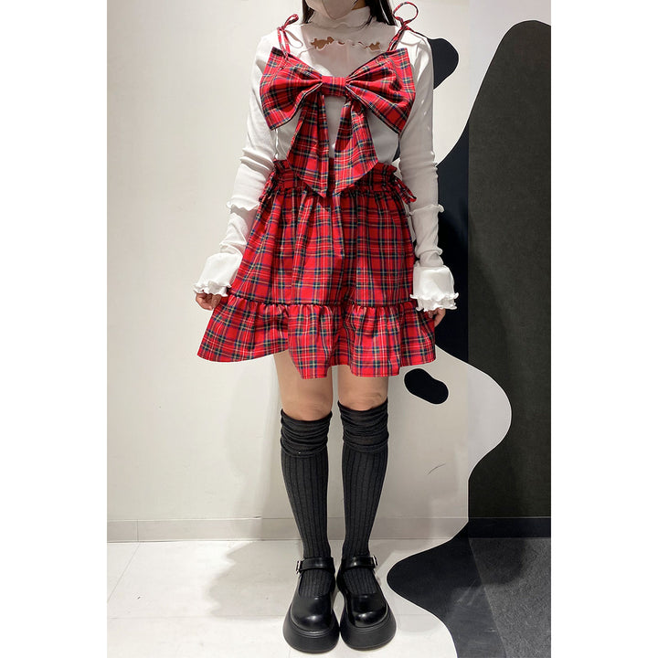 Frill Gathered Short Skirt ¥8,480 / ¥7,980