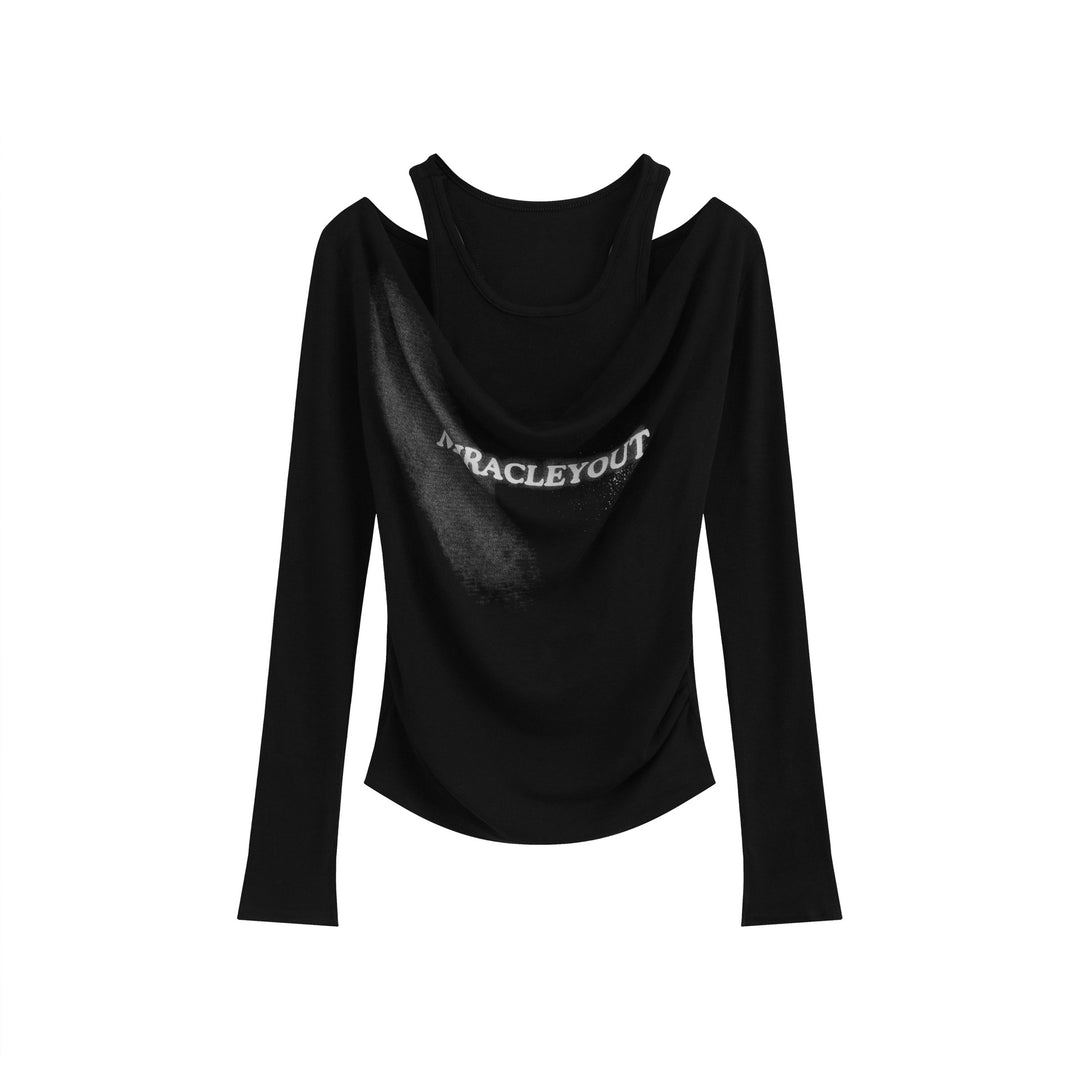 Slim Heavy Weight Fake Layers T-shirt