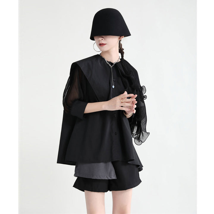 Organdie Short Sleeve Shirt