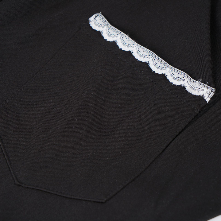 Side Line Frill Ribbon Long Pants