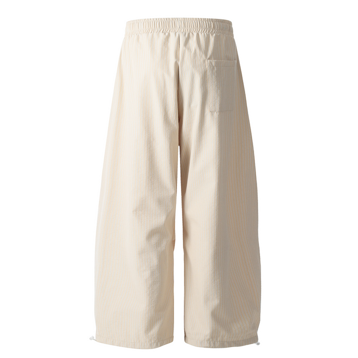 Loose Casual Stripe Long Pants