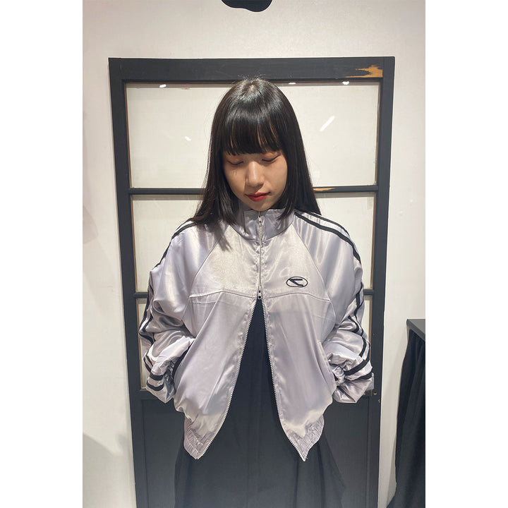 Side Line Silver Track Jacket