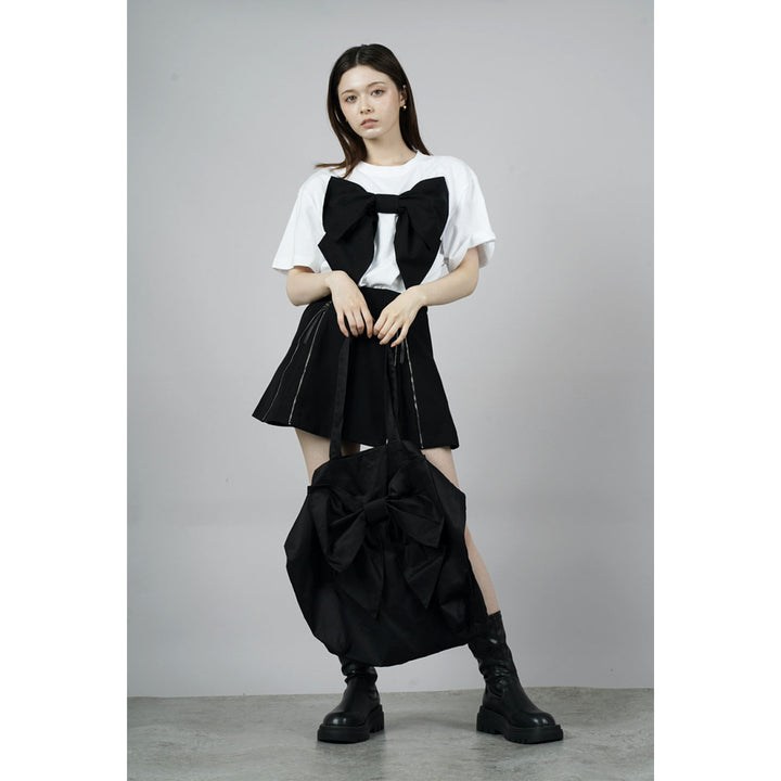 Front Ribbon Tote Bag (Big)
