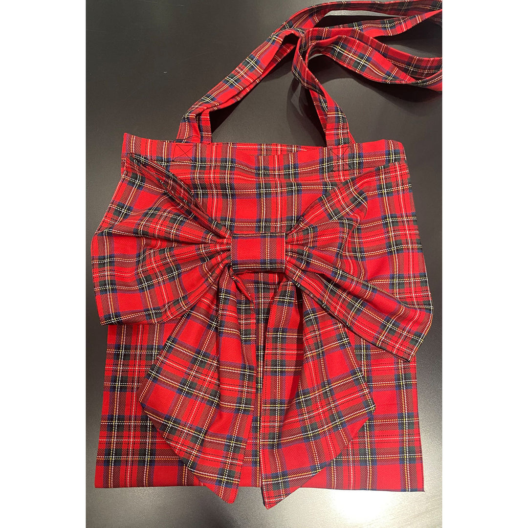 Front Ribbon Tote Bag (Small)