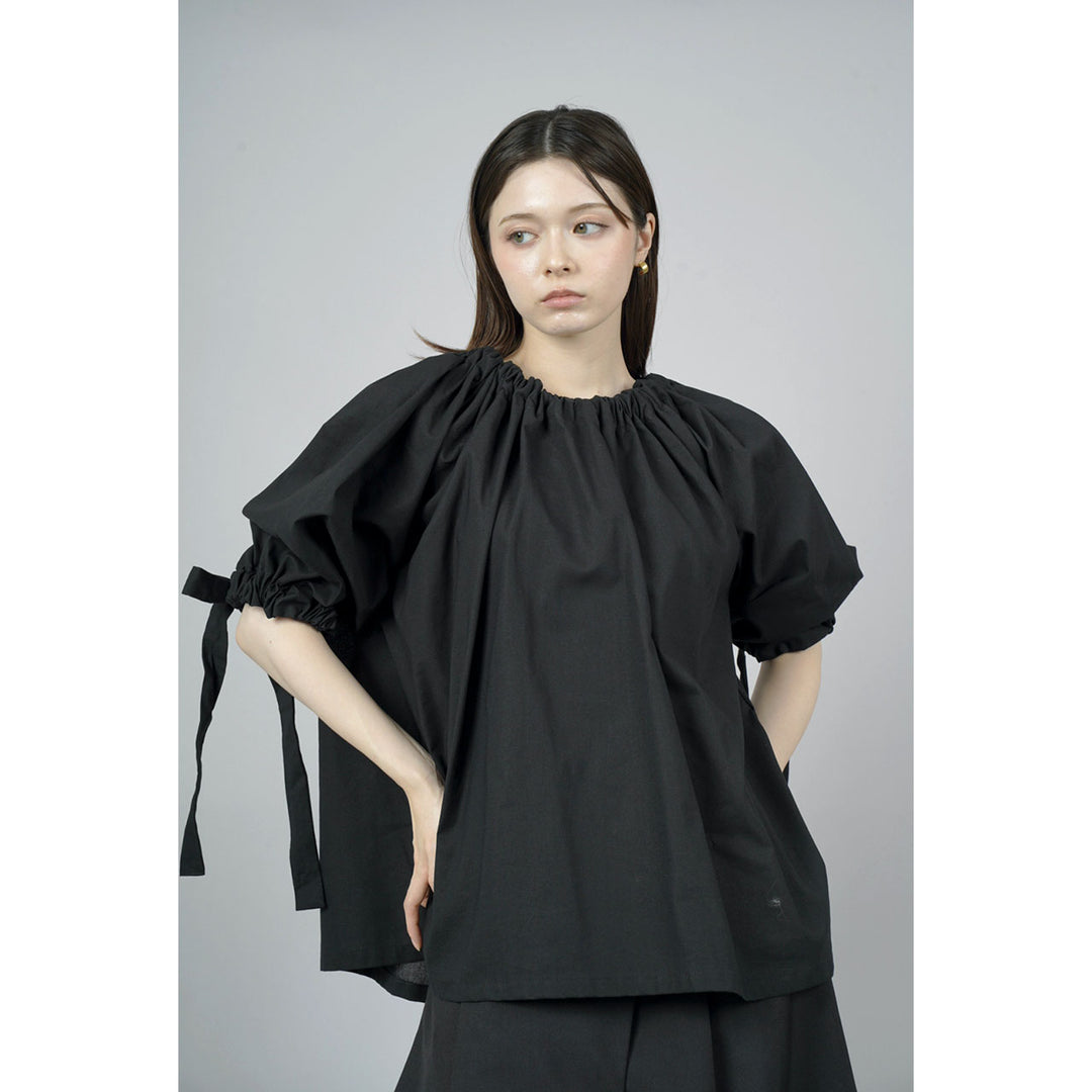 Gathered Shirring Blouse