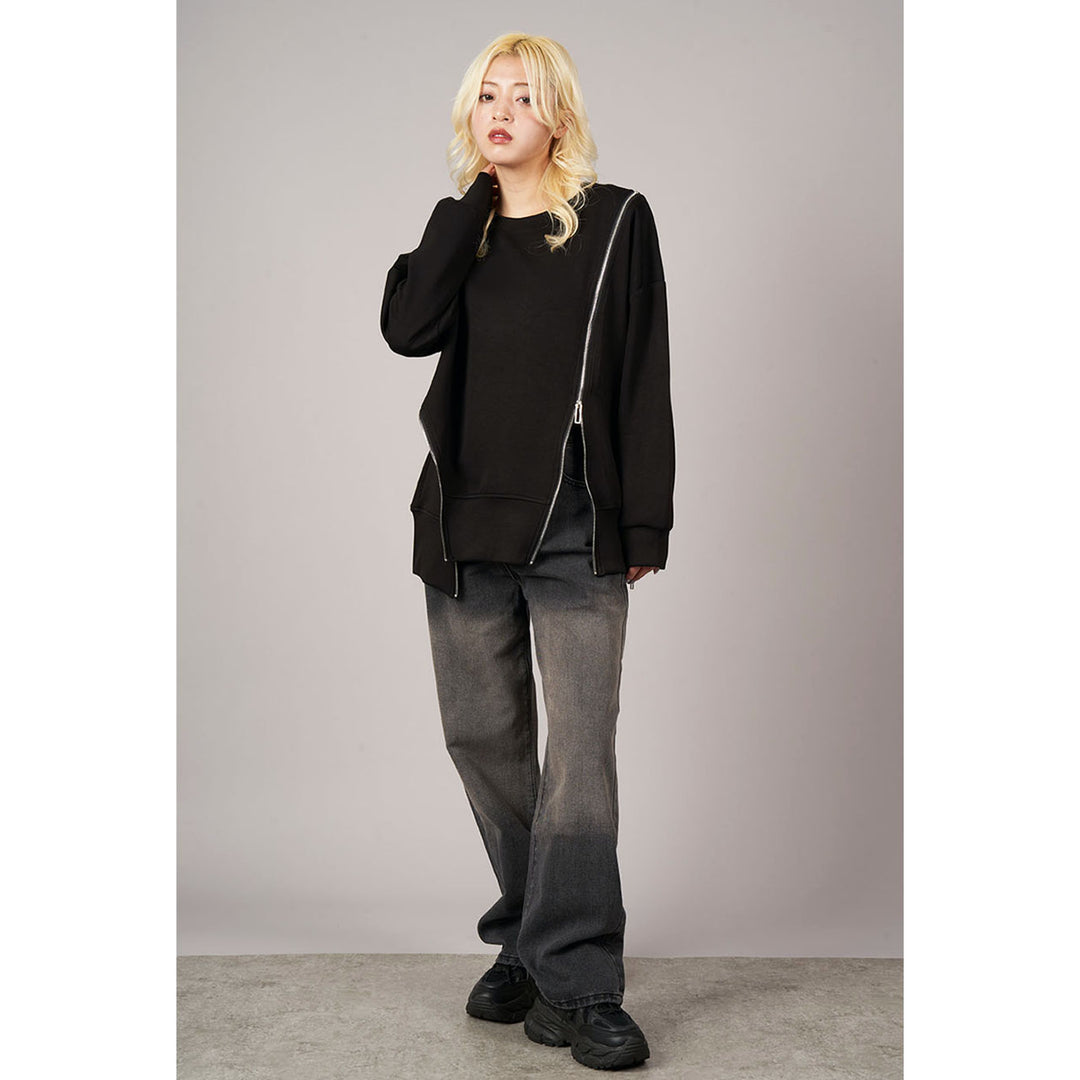 Gradation Black Denim Jeans