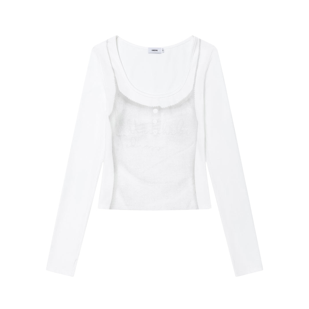 Retro Babes Print Long Sleeve T-shirt