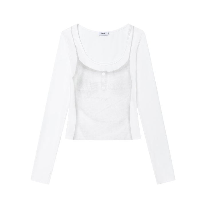 Retro Babes Print Long Sleeve T-shirt