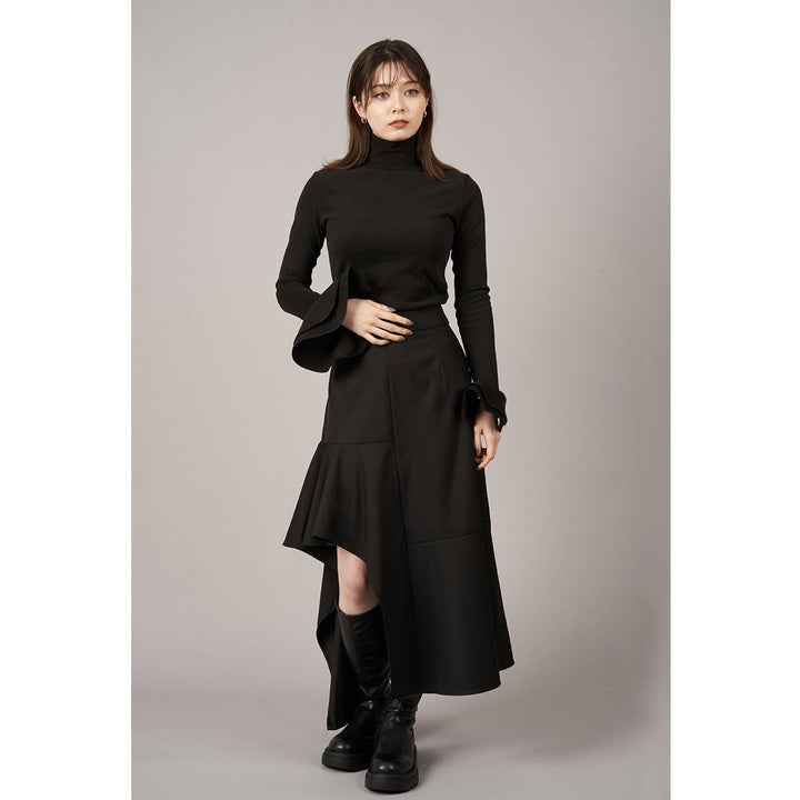 Asymmetry Flare Skirt