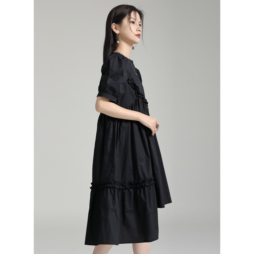 Asymmetry Frill Switching Onepiece