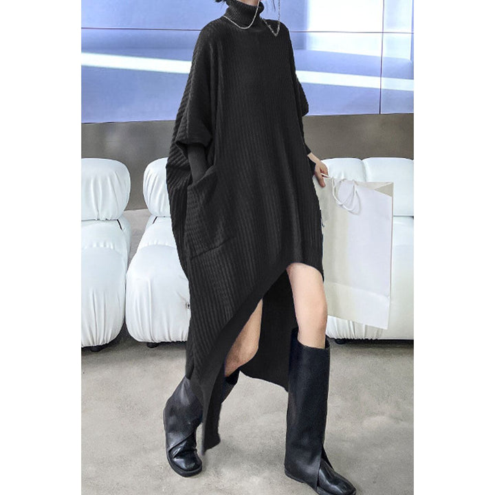 Dolman Sleeve Fishtail Loose Onepiece