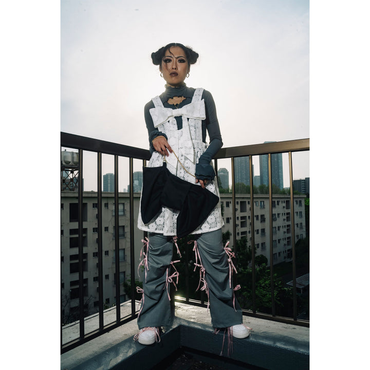 Big Ribbon Chain Shoulder Bag