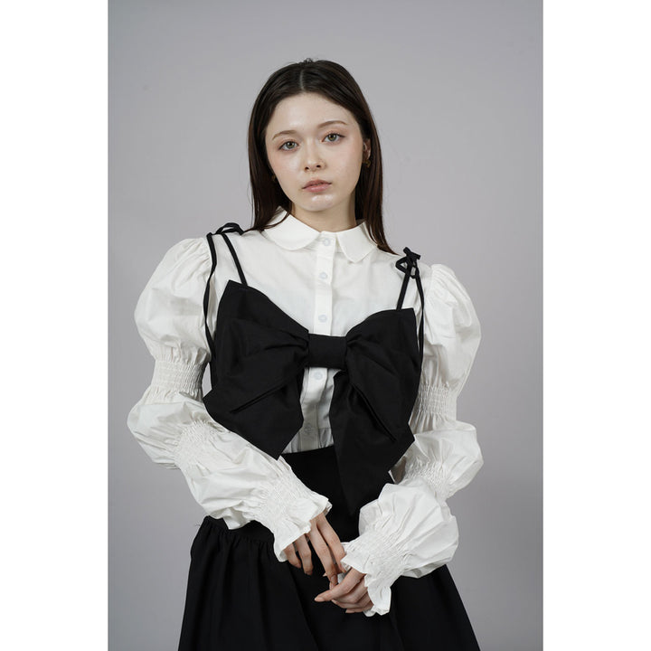 Front Ribbon Bustier