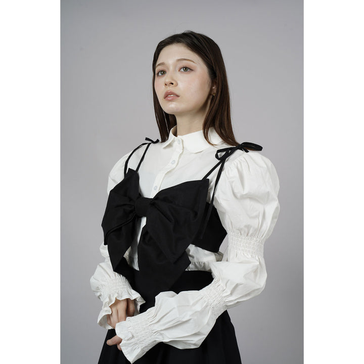 Front Ribbon Bustier