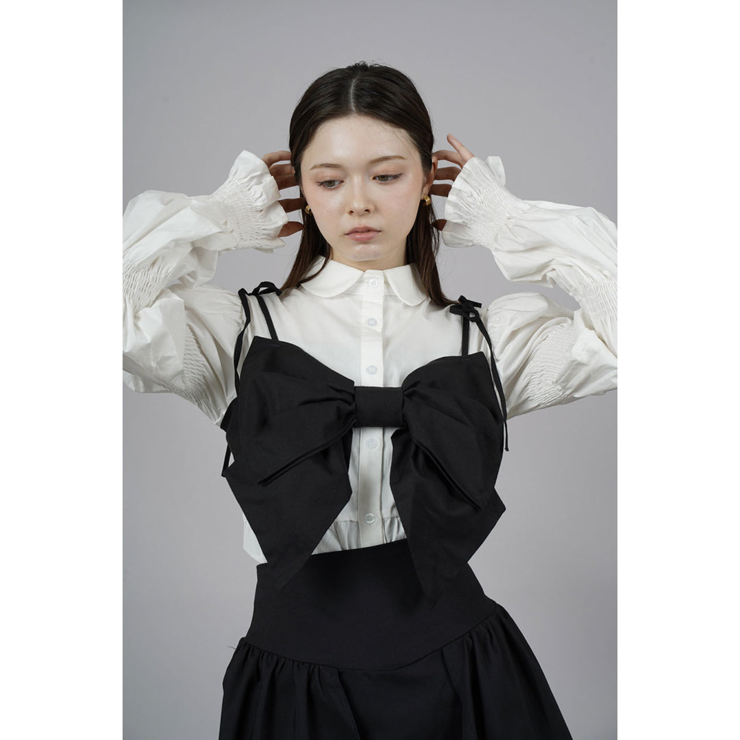 Front Ribbon Bustier