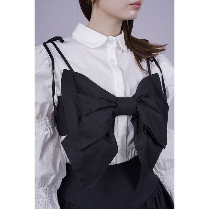 Front Ribbon Bustier