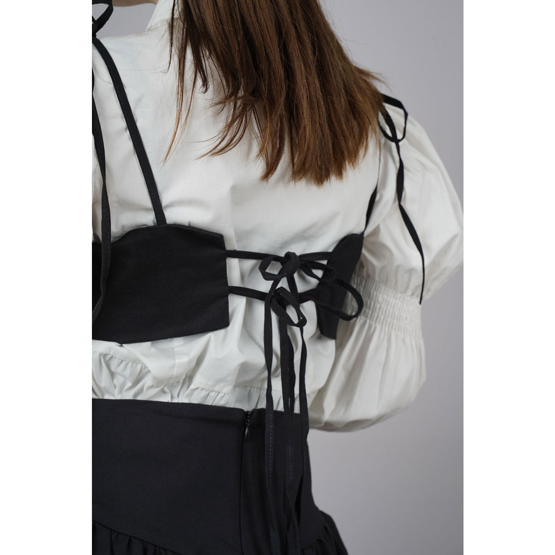 Front Ribbon Bustier