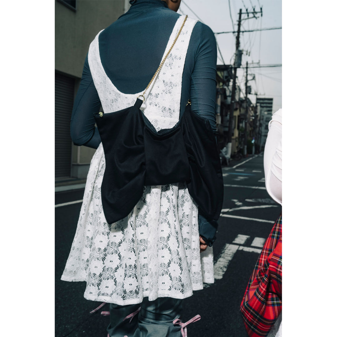 Big Ribbon Chain Shoulder Bag