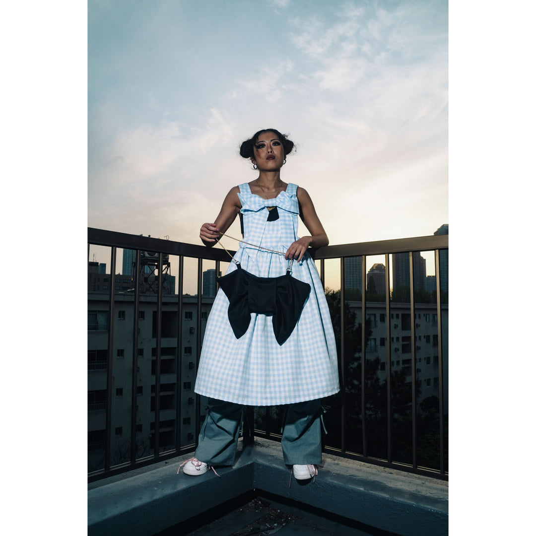 Big Ribbon Chain Shoulder Bag