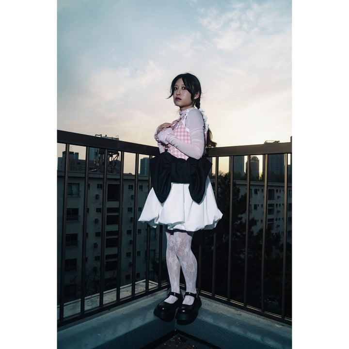 Big Ribbon Chain Shoulder Bag