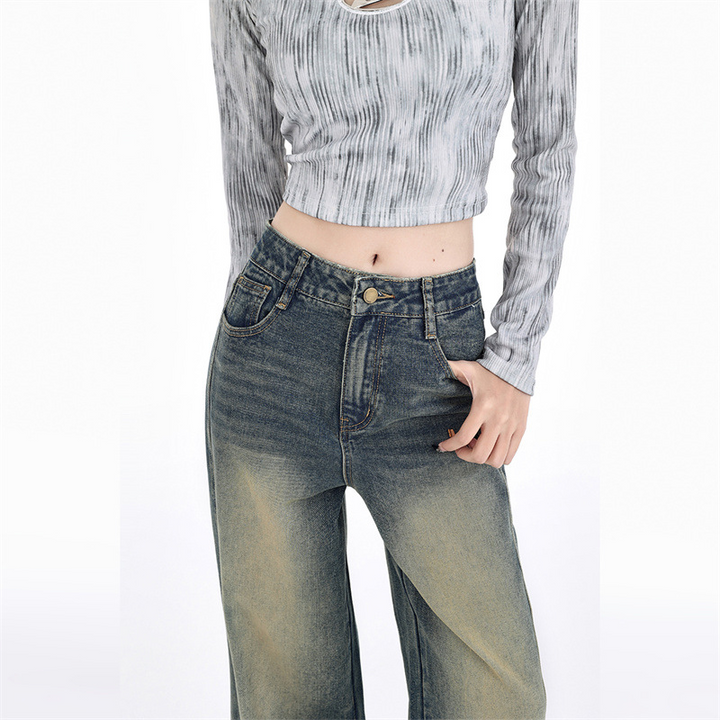 Vintage Casual Wide Pants