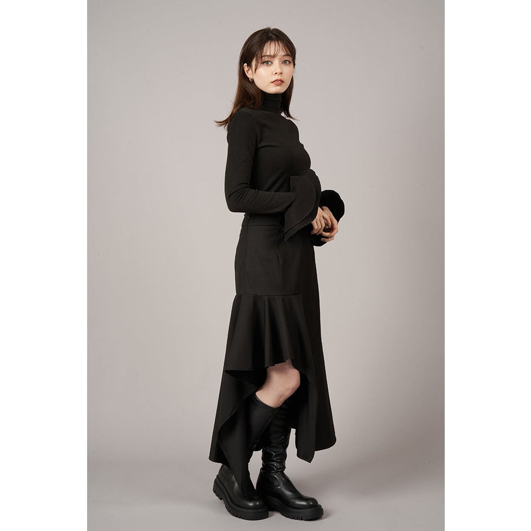 Asymmetry Flare Skirt