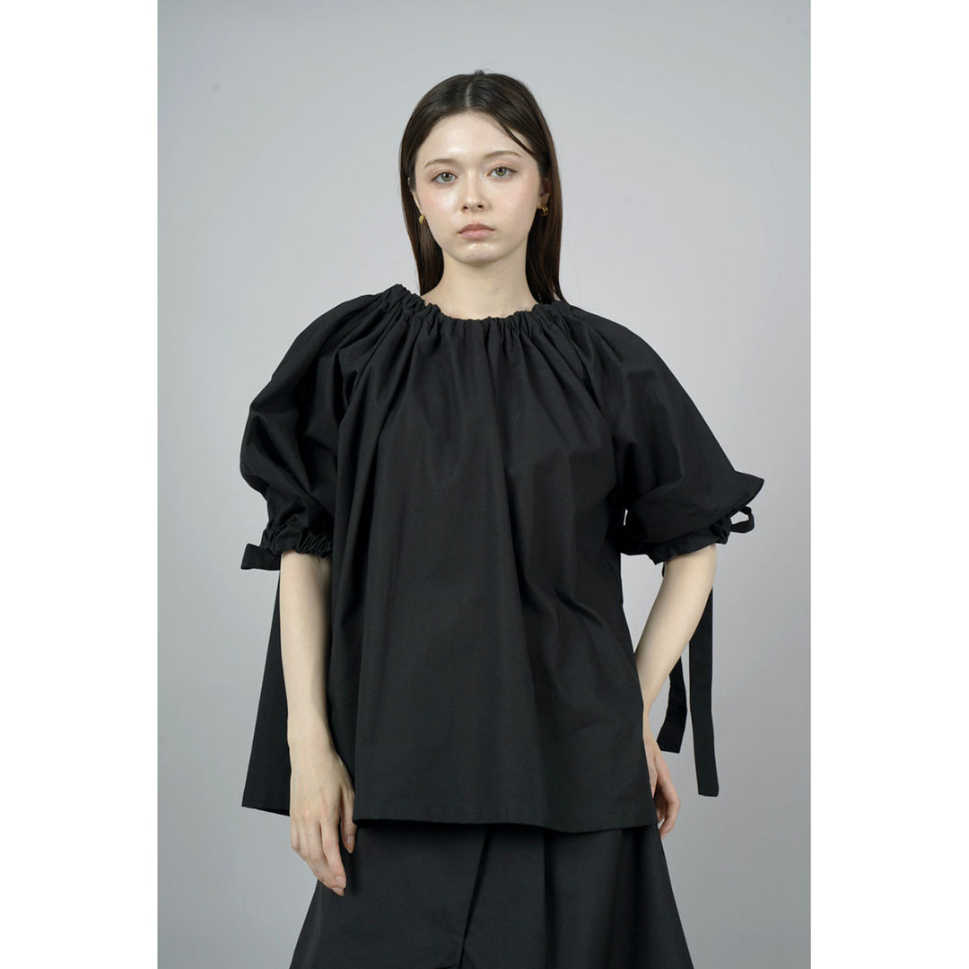 Gathered Shirring Blouse