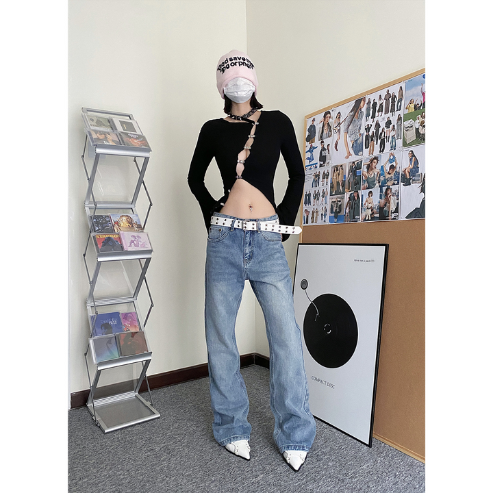 Trumpet jeans thin pants