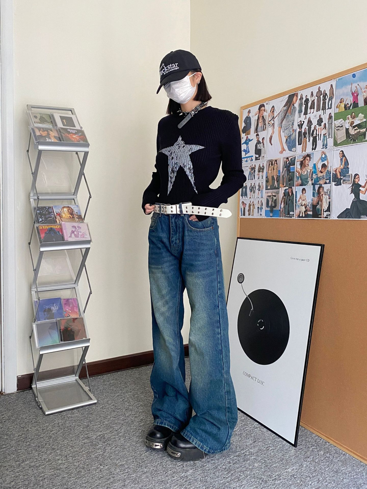 Trumpet jeans thin pants