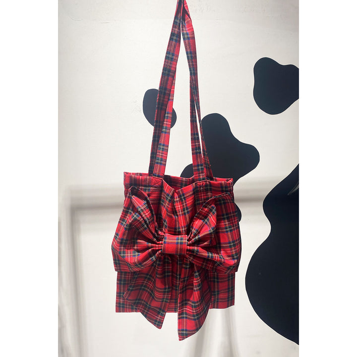 Front Ribbon Tote Bag (Small)