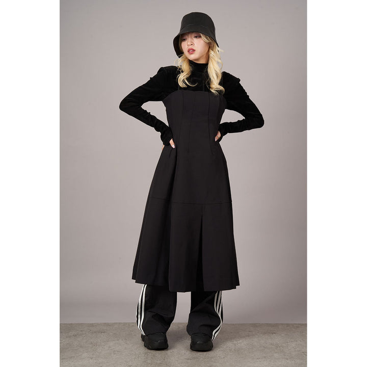 Elegant Flare Camisole Onepiece