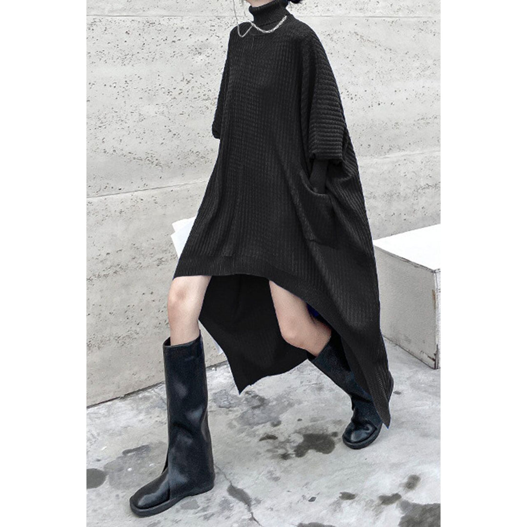 Dolman Sleeve Fishtail Loose Onepiece