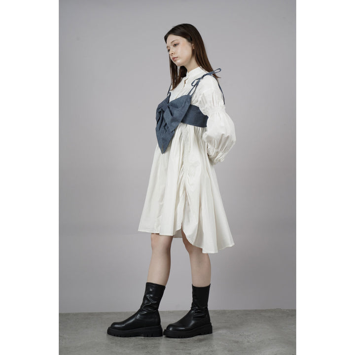 Front Ribbon Bustier