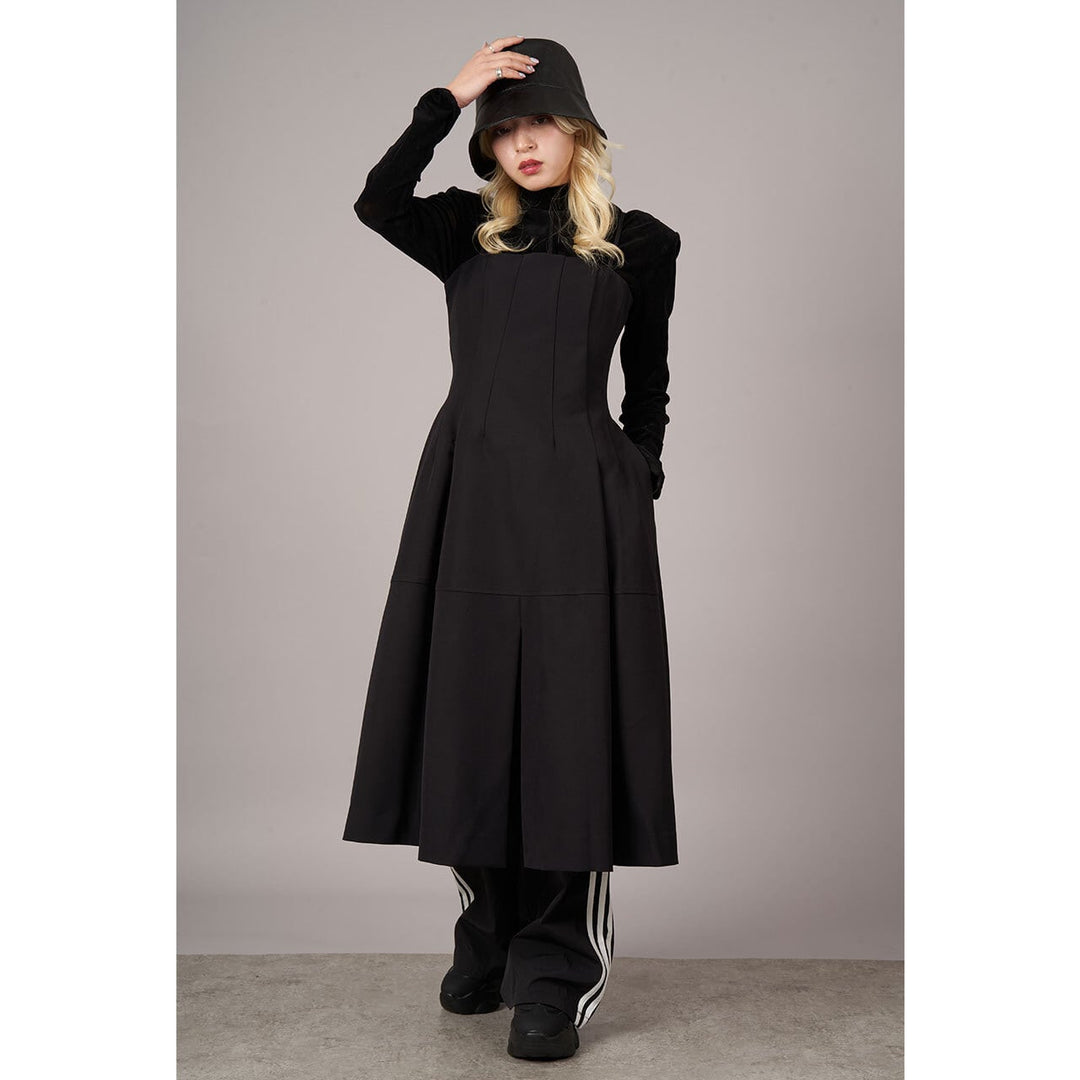 Elegant Flare Camisole Onepiece