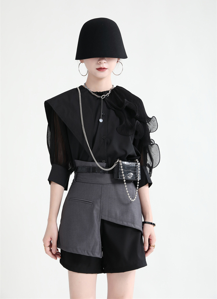 Organdie Short Sleeve Shirt