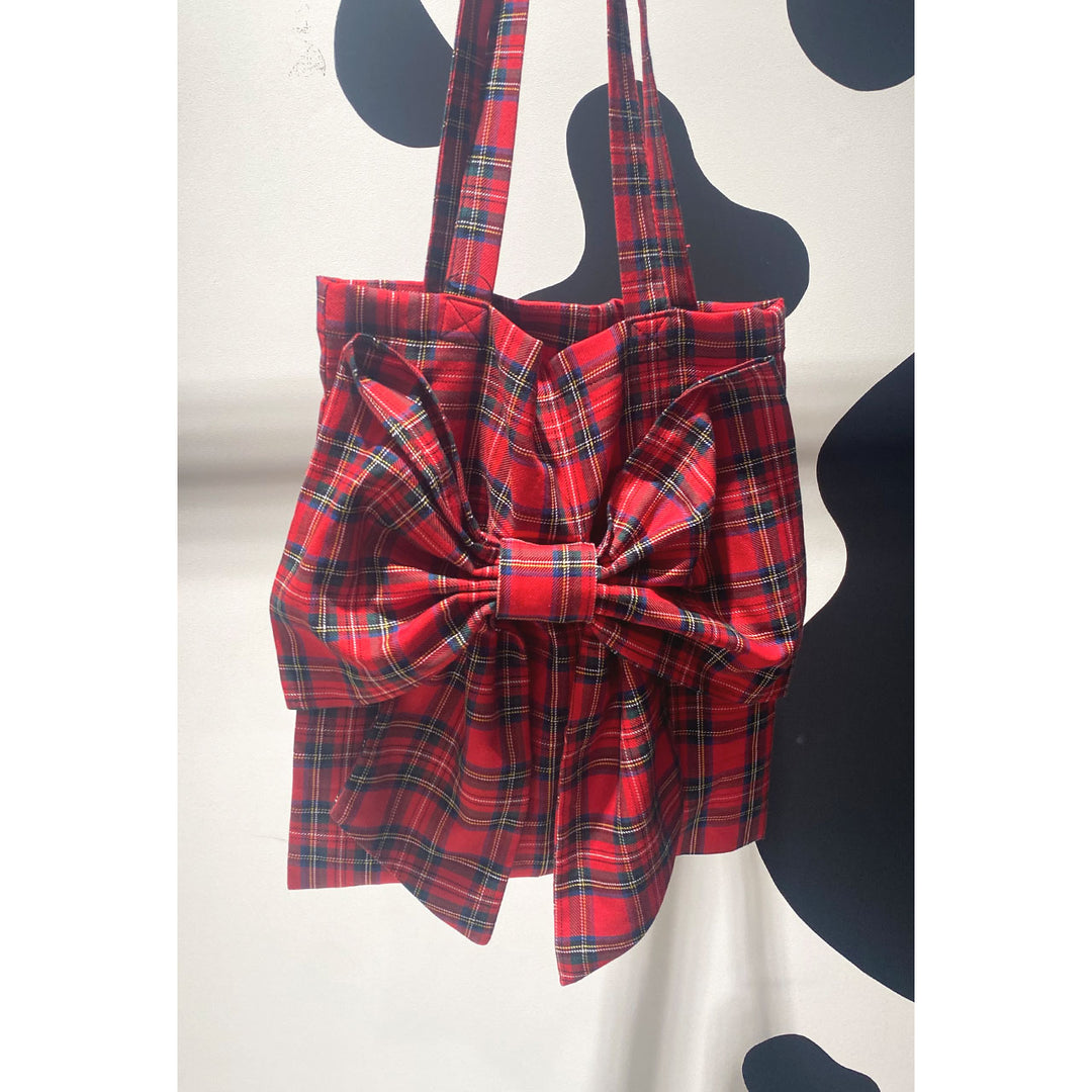 Front Ribbon Tote Bag (Small)