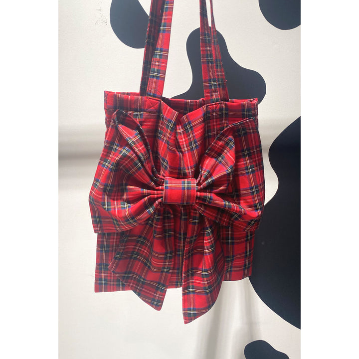 Front Ribbon Tote Bag (Small)
