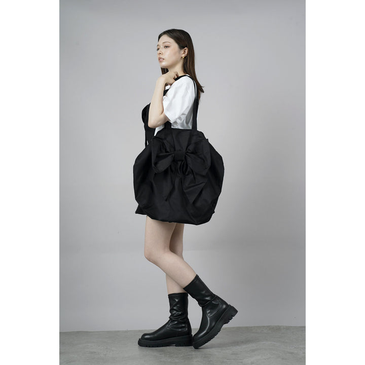 Front Ribbon Tote Bag (Big)