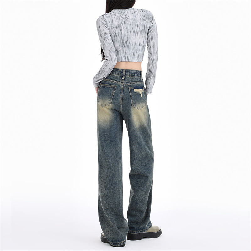 Vintage Casual Wide Pants