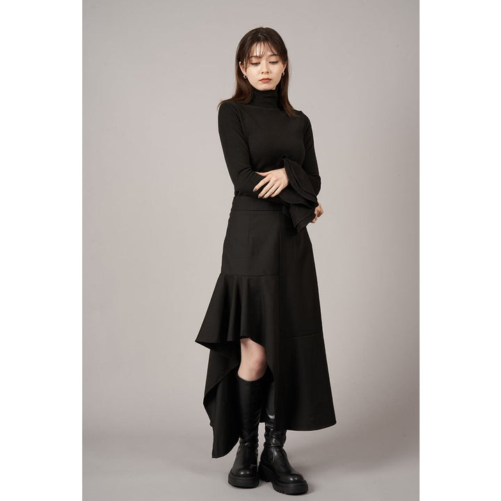 Asymmetry Flare Skirt