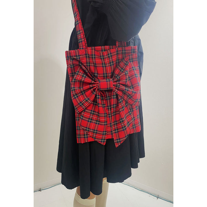 Front Ribbon Tote Bag (Small)