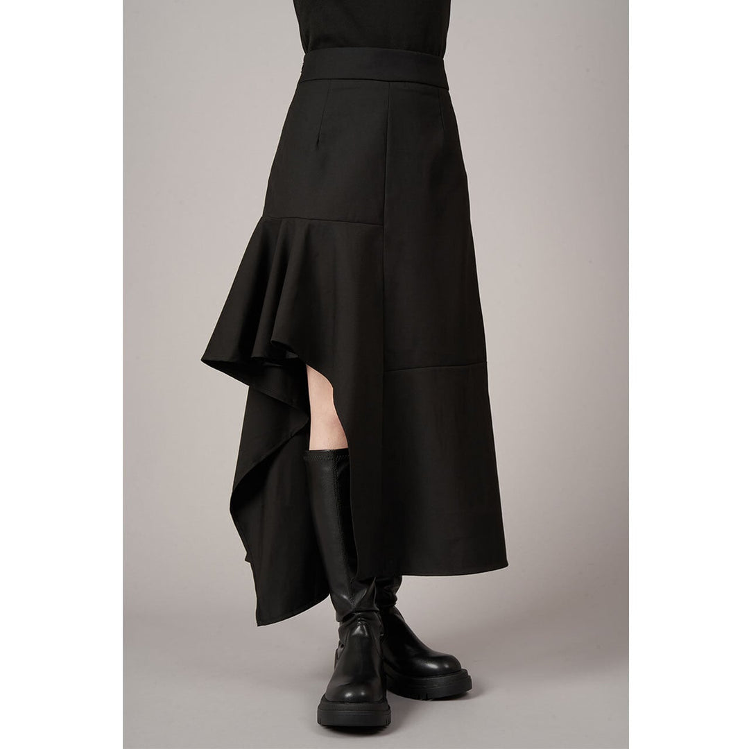 Asymmetry Flare Skirt