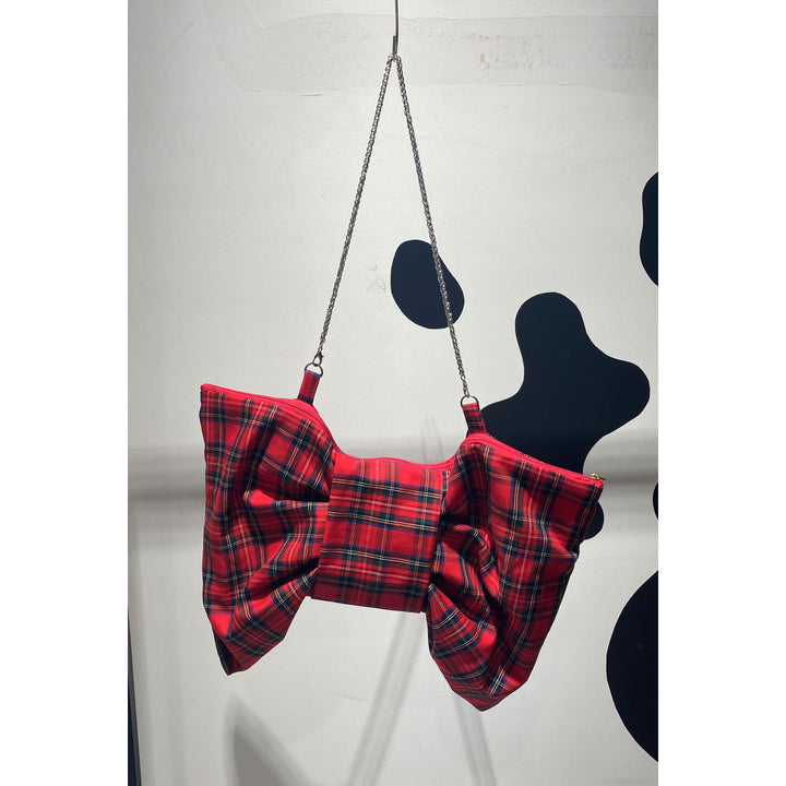 Big Ribbon Chain Shoulder Bag