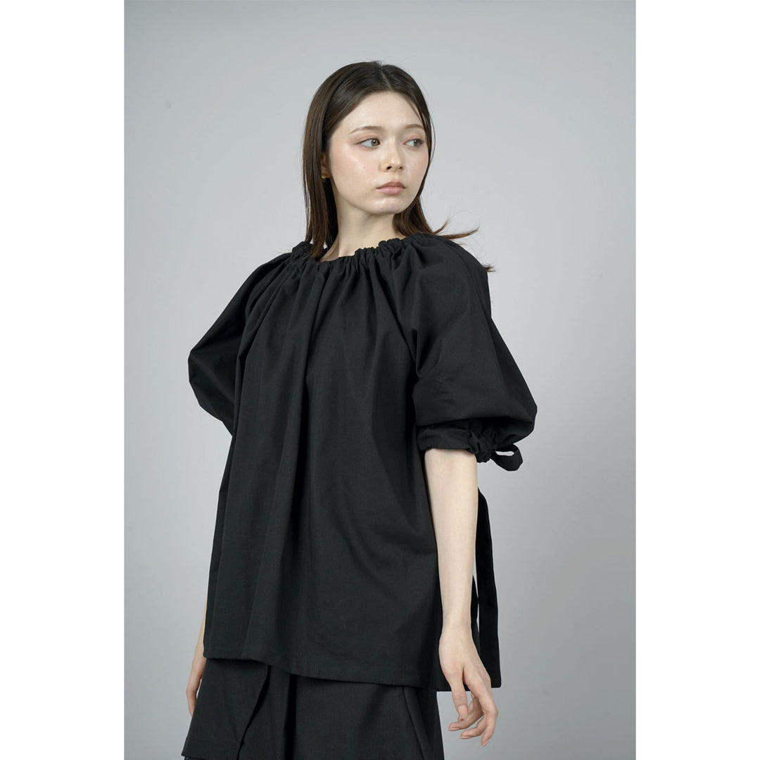 Gathered Shirring Blouse