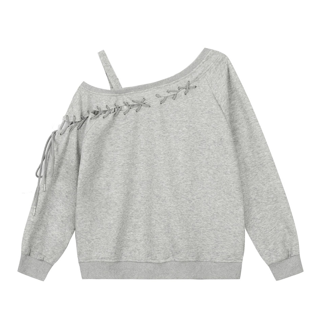 One Shoulder Braided Tops