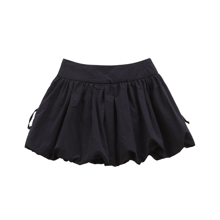 Simple Balloon Mini Skirt