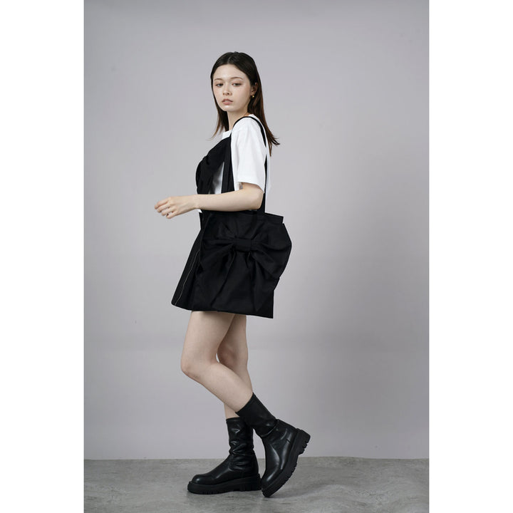 Front Ribbon Tote Bag (Small)