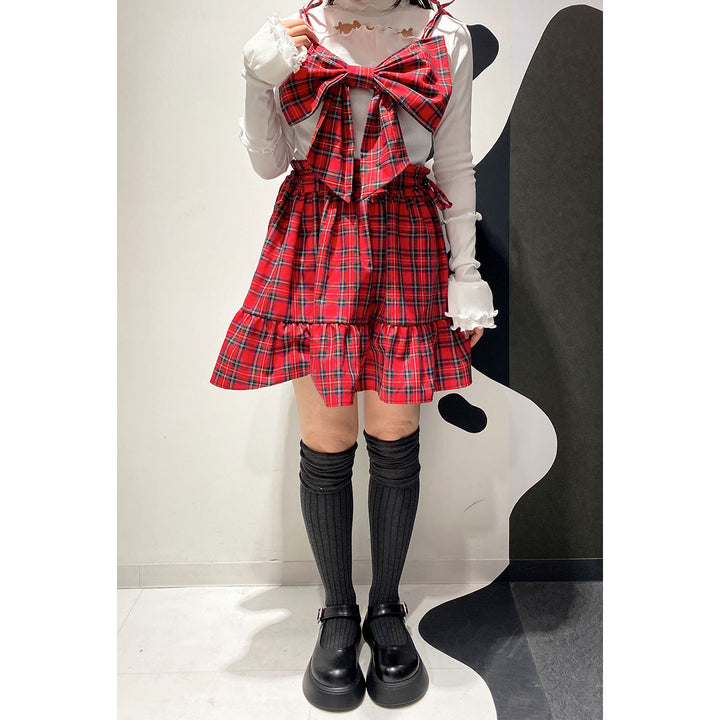 Frill Gathered Short Skirt ¥8,480 / ¥7,980