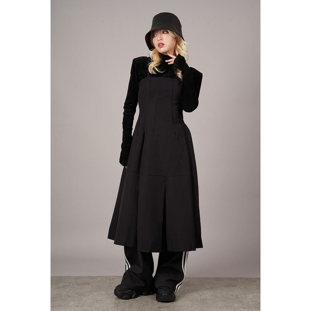 Elegant Flare Camisole Onepiece