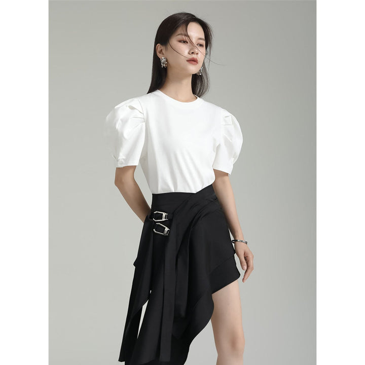 Tuck Puff Sleeve T-shirt